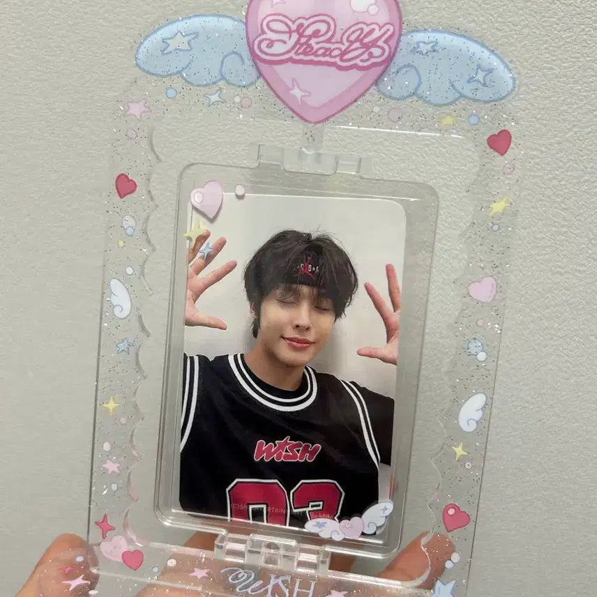 [BUNJANG] NCT WISH Riku Acrylic Turning Stand (Unsealed) / 엔시티 위시 리쿠 아크릴 터닝 스탠드 (개봉)