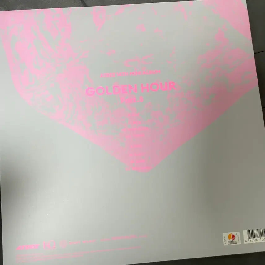 [BUNJANG] ATEEZ BAD Pink LP Ver. / 에이티즈 BAD Pink LP VER.