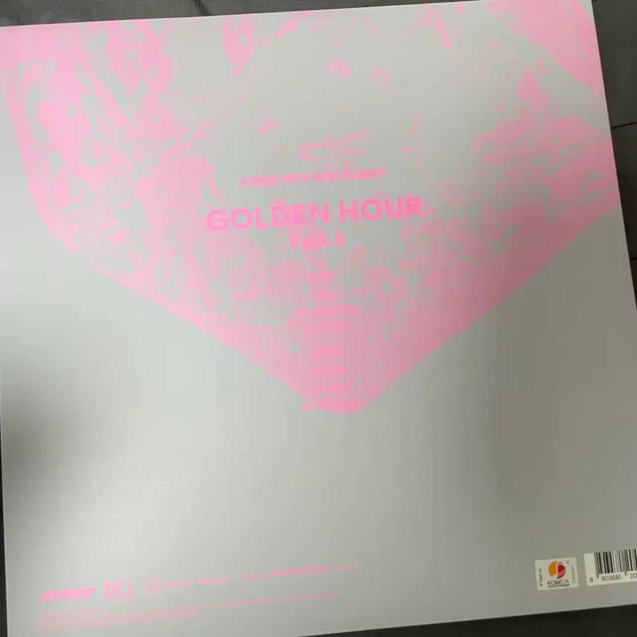 [BUNJANG] ATEEZ BAD Pink LP Ver. / 에이티즈 BAD Pink LP VER.