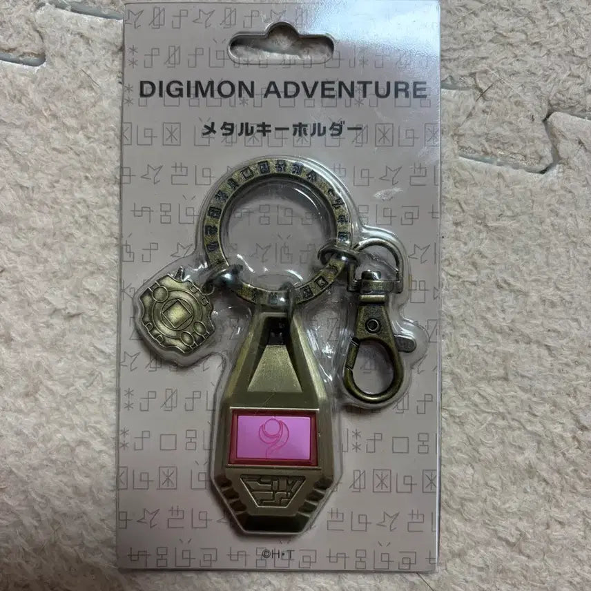 [BUNJANG] Digimon Kindness Acrylic Charm / 디지몬 친절의 문장키링
