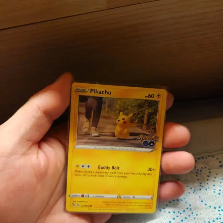 [BUNJANG] Pokemon TCG Pikachu GO Single Card / 포켓몬 카드 피카츄 GO