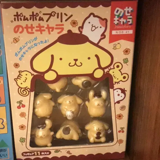 [BUNJANG] Sanrio Pompompurin Figure Set (Muffin Size) / 미개봉 일본고전풍 폼폼푸린 피규어 세트 똥사이즈 머핀 키티