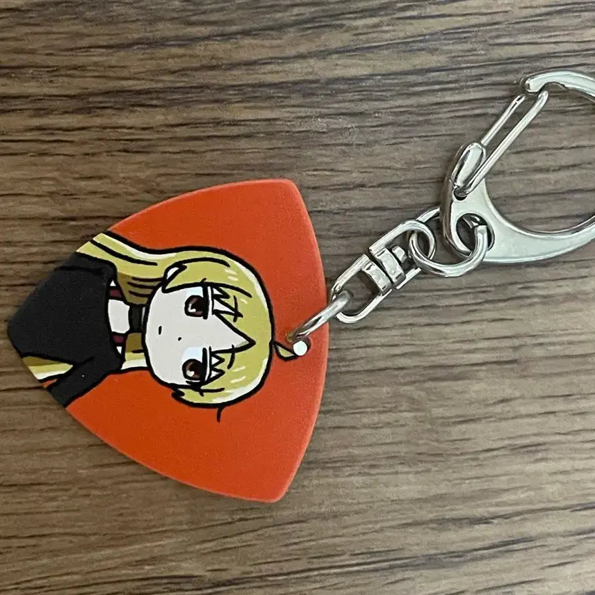 [BUNJANG] Bocchi the Rock! Seika Ikuji Pick Keychain / 봇치더락 이치지 세이카 피크 키링