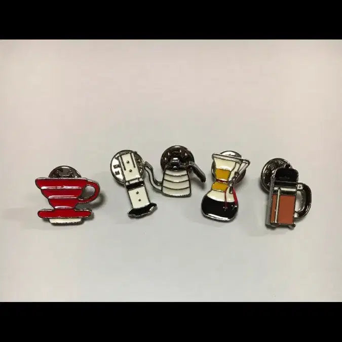 [BUNJANG] Coffee Enamel Pin Set / 커피뱃지 :)