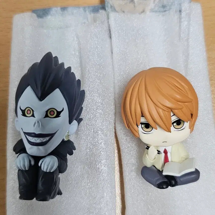 [BUNJANG] Death Note Light Yagami &amp; Ryuk Figure Bundle Set / 데스노크 마치보케 라이토+류크