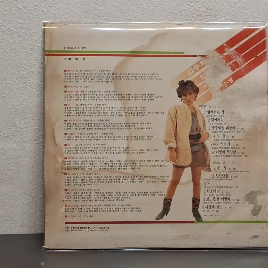 [BUNJANG] Kim Soo Hee 3rd Album LP / 김수희 3집.LP
