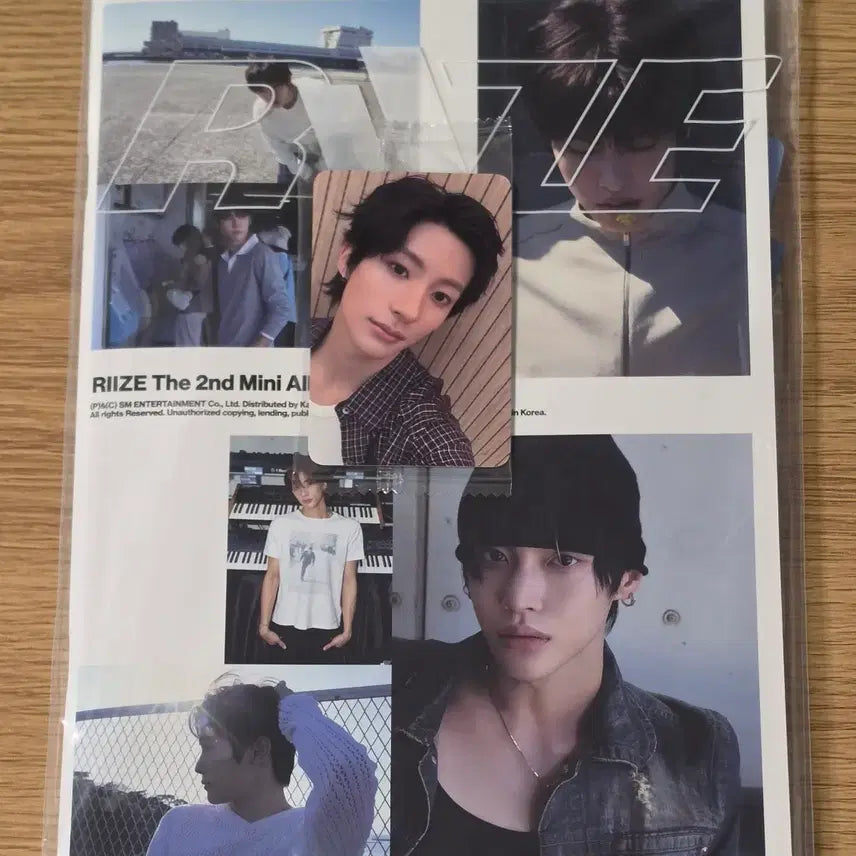 [BUNJANG] RIIZE Vol. 2 DYD Photobook Ver. B Sealed Album + Ktown4u Fan Sign Photocard - Anton Set / 라이즈 II dyd 포토북B버전 미개봉앨범+케타포 팬싸착장포카 앤톤set