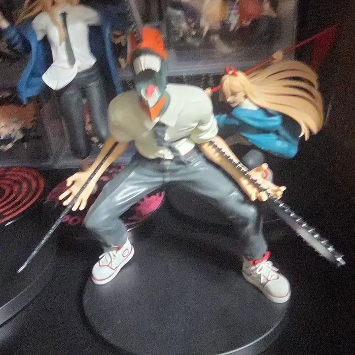 [BUNJANG] Chainsaw Man Prize Figures Bundle (Makima, Power) / 체인소맨 경품피규어 5개 일괄( 마키마 파워 체인소맨)
