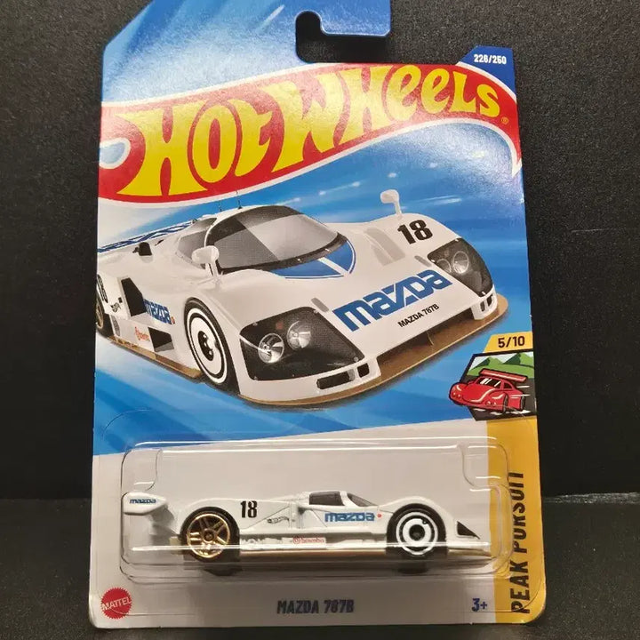 [BUNJANG] Hot Wheels Mazda 787B White Diecast Car / 핫휠 마쯔다 787B 화이트 다이캐스트 미니지티