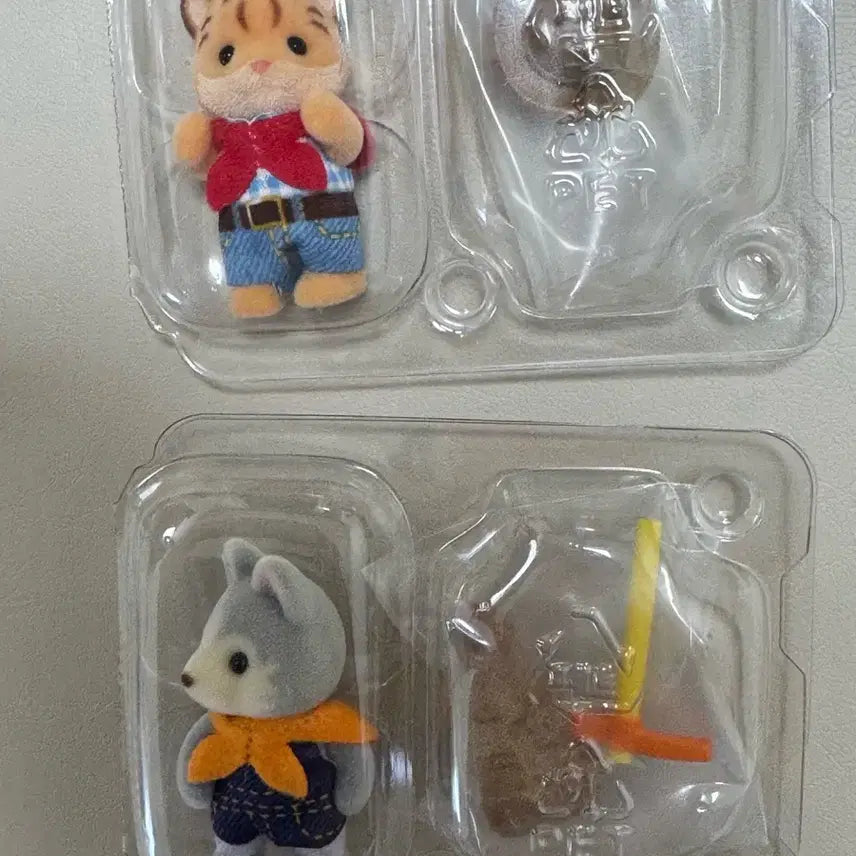 [BUNJANG] Sylvanian Families Tiger &amp; Husky Set / 실바니안 호랑이+허스키