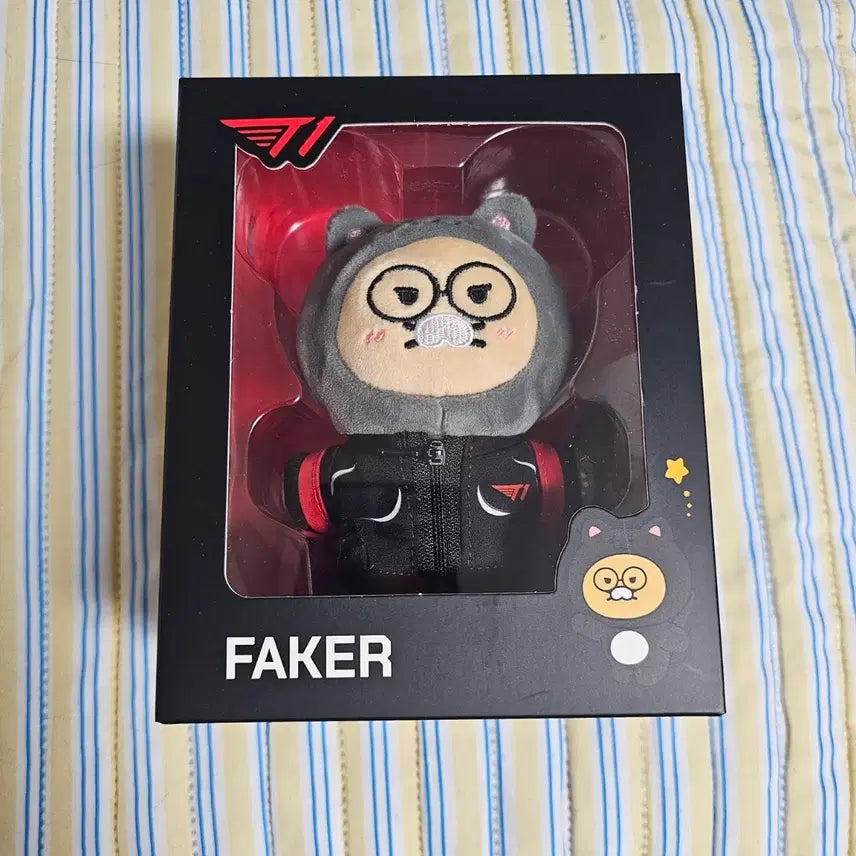[BUNJANG] T1 Faker Chunsik Doll Photocard Bundle Set / T1 티원 페이커 춘식이 인형키링 미개봉(포카있음)