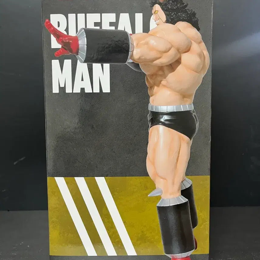 [BUNJANG] Bandai Namco Kinnikuman Buffalo Man Figure (28cm) / 미개봉 쾌걸근육맨 킨니쿠맨 버팔로맨 피규어 쾌걸근육맨 피규어