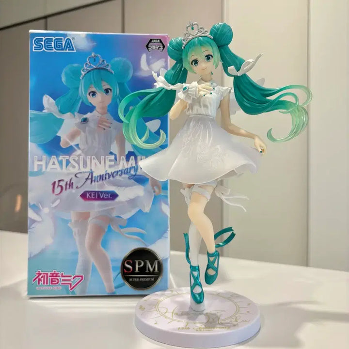 [BUNJANG] Sega Hatsune Miku 15th Anniversary KEI &amp; Yuichi Murakami Ver. Figure / 세가 하츠네 미쿠 15주년 기념 KEI,유이치 무라카메 ver 피규어