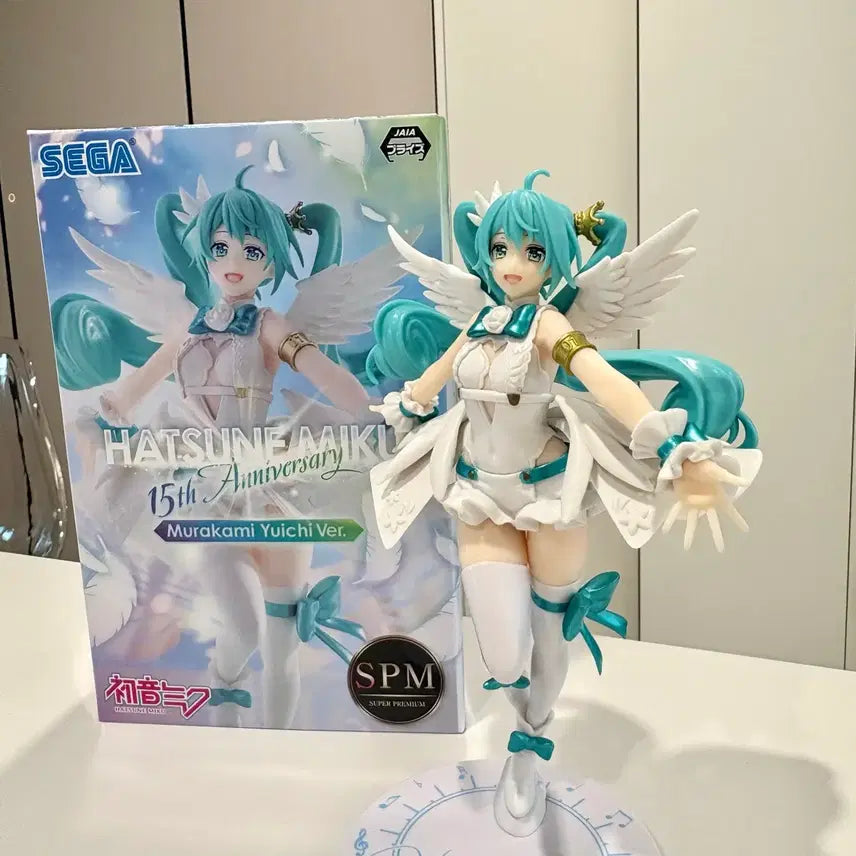 [BUNJANG] Sega Hatsune Miku 15th Anniversary KEI &amp; Yuichi Murakami Ver. Figure / 세가 하츠네 미쿠 15주년 기념 KEI,유이치 무라카메 ver 피규어
