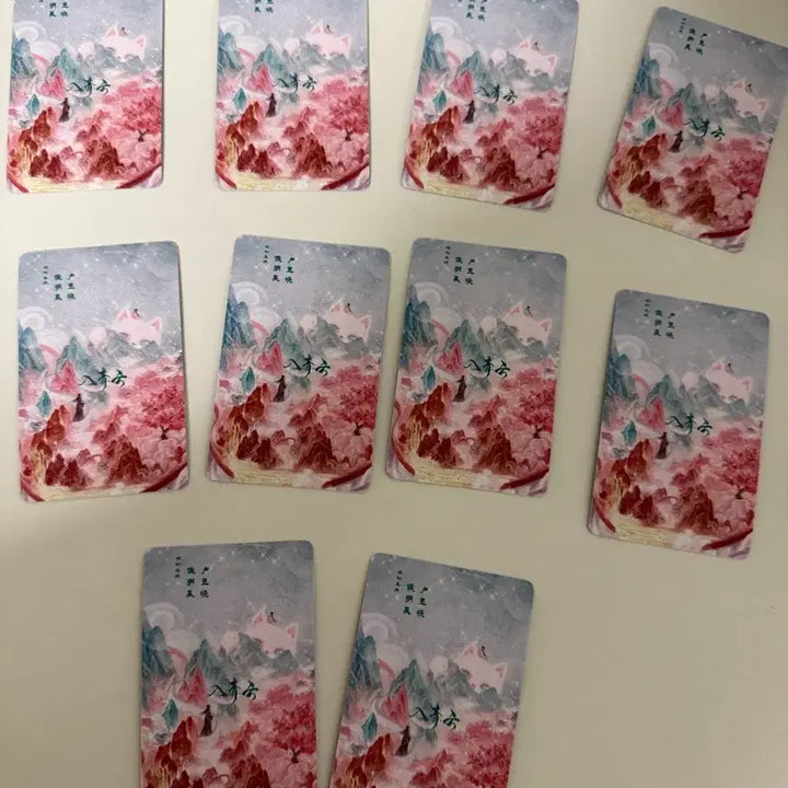 [BUNJANG] Hoo Myung-ho Cheongyun Photocard Bundle Set / 일괄양도) 중드 입청운 포토카드 후명호 굿즈