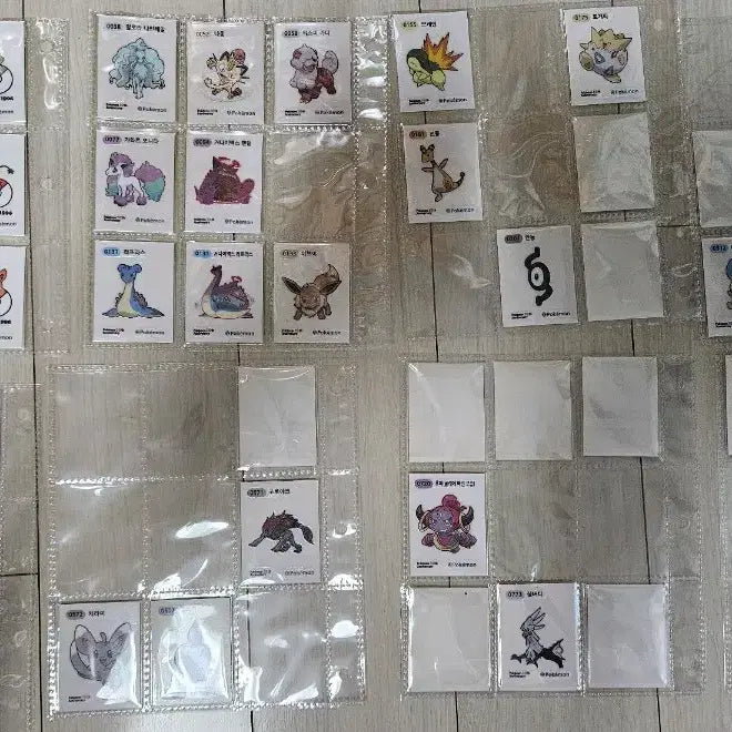 [BUNJANG] Pokemon Stick Collection - Season 5 / 포켓몬 띠부씰 시즌5 판매