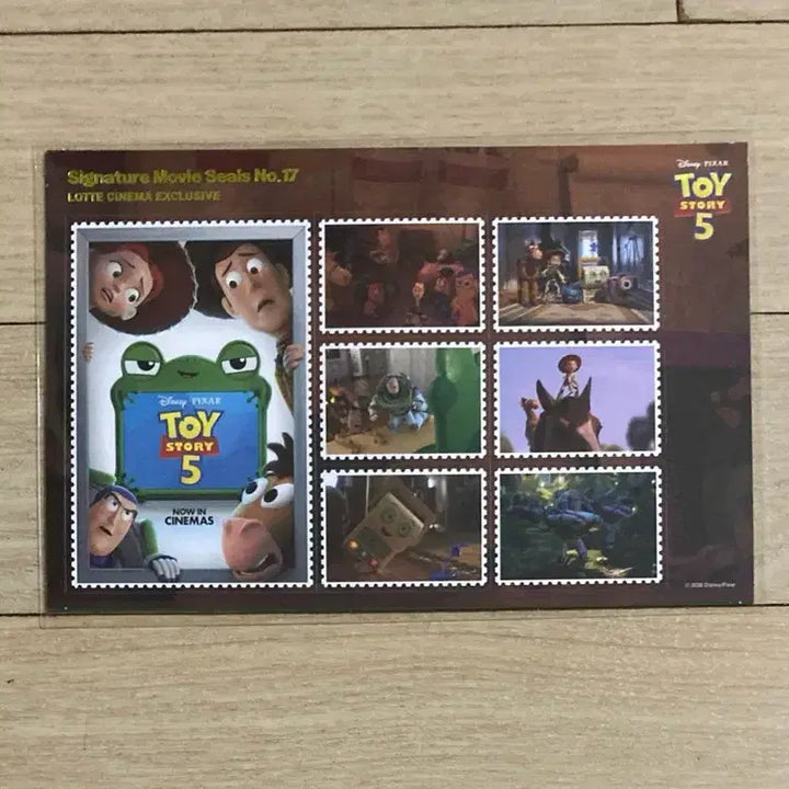 [BUNJANG] Toy Story 5 Woody Character Monami Brown Marker &amp; Dolbi Poster Set / [토이스토리5] 모나미 갈색 마커&amp;우디 캐릭터/돌비 포스터/무비씰