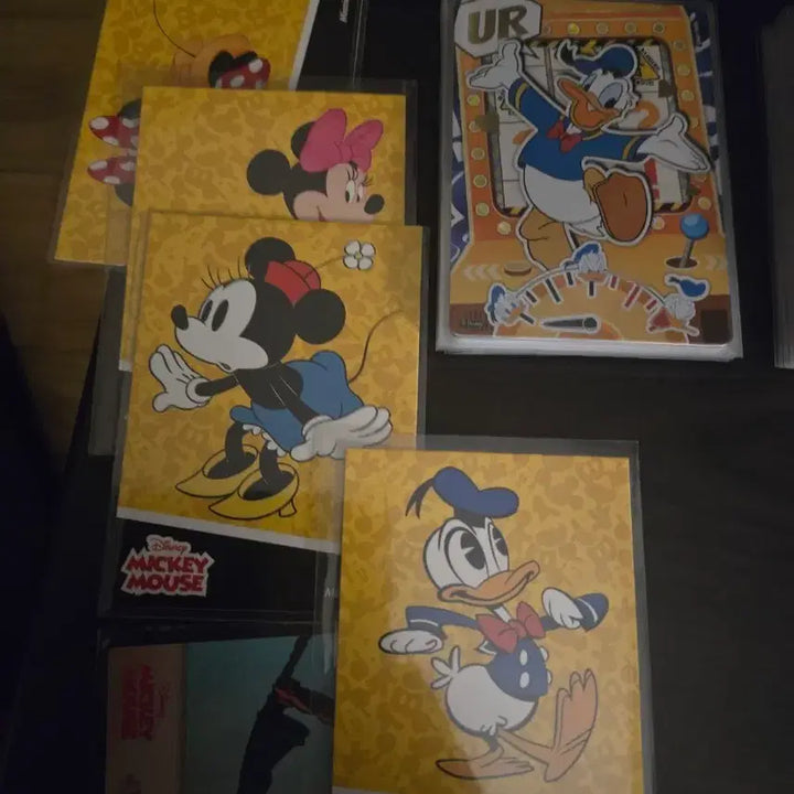 [BUNJANG] Disney Mickey Mouse, Donald Duck, Crayon Shin-chan, Yu-Gi-Oh! Card Bundle / 디즈니 미키 마우스 도날드덕 카드 등 짱구 유희왕  통판매