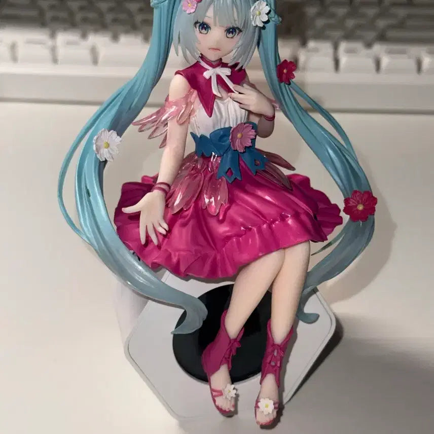 [BUNJANG] Furyu Hatsune Miku Figure Flower Fairy Cosmos Noodle Stopper / 후류 누들 스토퍼 하츠네 미쿠 피규어 Flower Fairy 코스모스