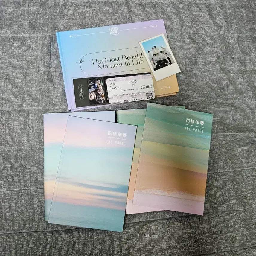 [BUNJANG] BTS The Most Beautiful Moment in Life The Notes 1 &amp; 2 + How to Conquer The Most Beautiful Moment Bundle / 방탄소년단 화양연화 더노트 1,2 + 화양연화 정복하기