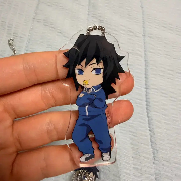 [BUNJANG] Demon Slayer: Kimetsu no Yaiba Giyu Acrylic Charm / 귀멸학원 기유 아크릴 챰 판매