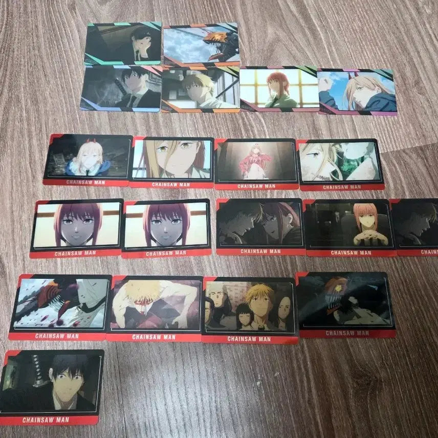 [BUNJANG] Chainsaw Man Metal Card Bundle Set / 체인소맨 메탈카드 일괄 판매