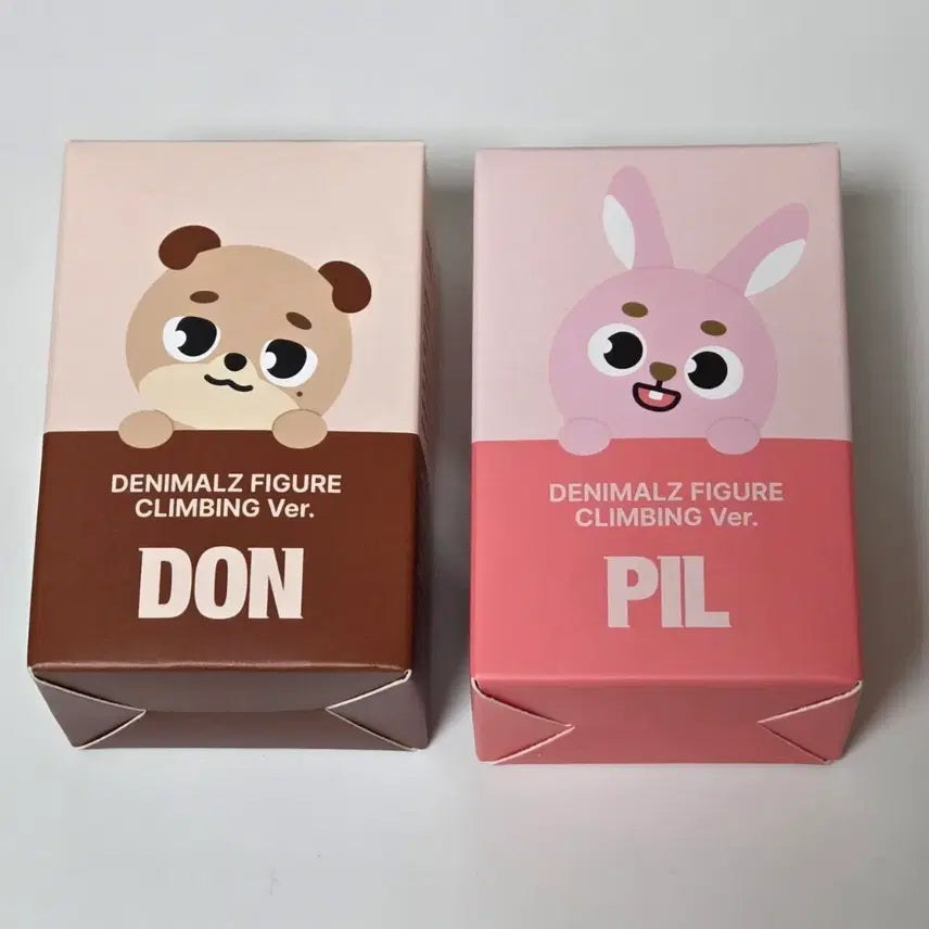 [BUNJANG] Denimulz Climbing Hyper Figure Set / 데니멀즈 피규어 클라이밍 히퍼 2종세트