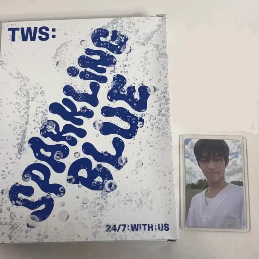 [BUNJANG] Tours Dohoon Sparkling Blue Photocard / 도훈 투어스 1집 sparkling blue