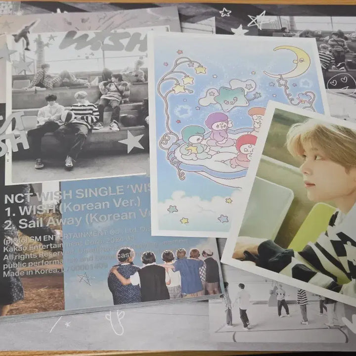 [BUNJANG] NCT WISH NCT WISH Vic-Chu Photobook Sion Photocard Set / 엔시티위시 wish 위츄 포토북 시온 포카 세트