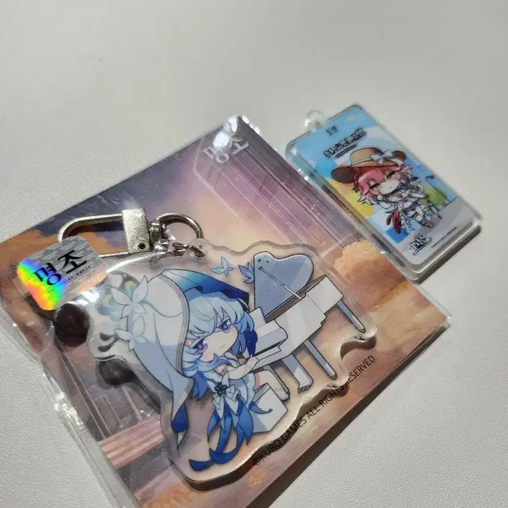 [BUNJANG] 2024 DMMd Land Festival Limited Edition Acrylic Keyring (Sealed) / 명조 띵조 랜드 마켓 페스티벌 파수인 한정 아크릴 키링 미개봉