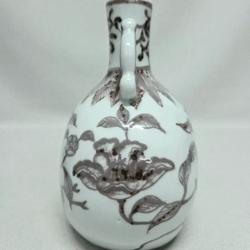 [BUNJANG] Ming Dynasty Glazed Red Flattened Vase / 중국도자기 유리홍 편병