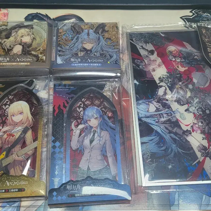 [BUNJANG] Abemusica Arknights Collaboration Ui Ka Sakiko Acrylic Goods Bundle Set / 아베무지카 명일방주 콜라보 우이카 사키코 아크릴 굿즈 일괄