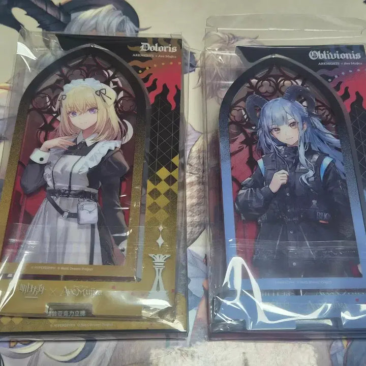 [BUNJANG] Abemusica Arknights Collaboration Ui Ka Sakiko Acrylic Goods Bundle Set / 아베무지카 명일방주 콜라보 우이카 사키코 아크릴 굿즈 일괄