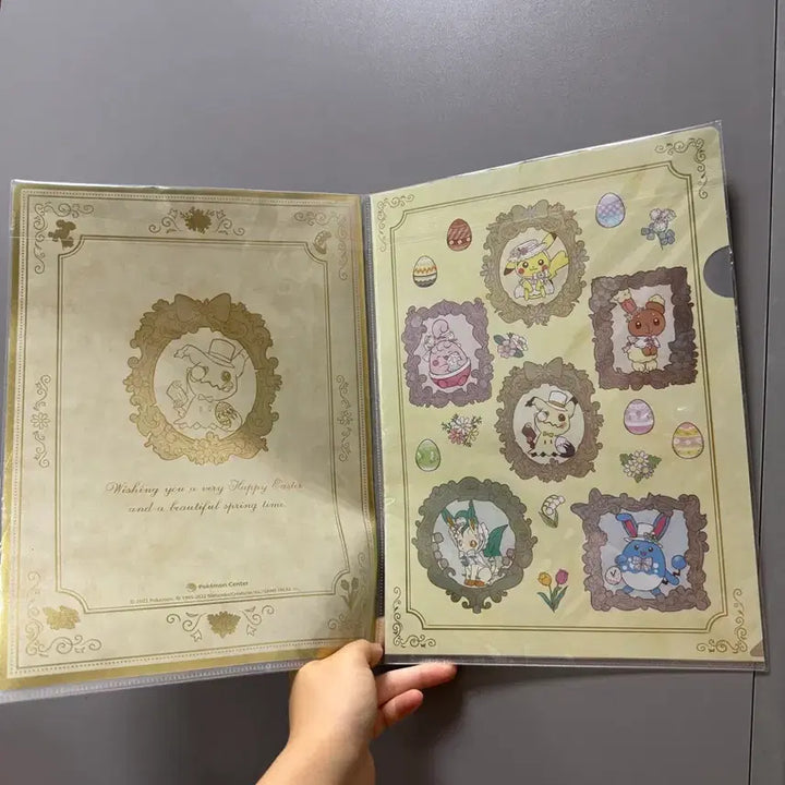 [BUNJANG] Pokemon 2022 Easter Edition Clear File Set / 포켓몬 2022 이스터에그 부활절 시리즈 클리어파일세트 처분
