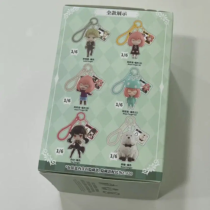 [BUNJANG] Spy x Family Q Version Blind Box Figure Keyring / [미개봉] 스파이 패밀리 Q 버전 블라인드박스 피규어 키링