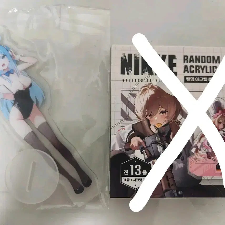 [BUNJANG] Nikke Shifty Sealed Acrylic Plate Stand / 8월 23일까지) [미개봉] 니케 시프티 아크릴 플레이트 / 스탠드