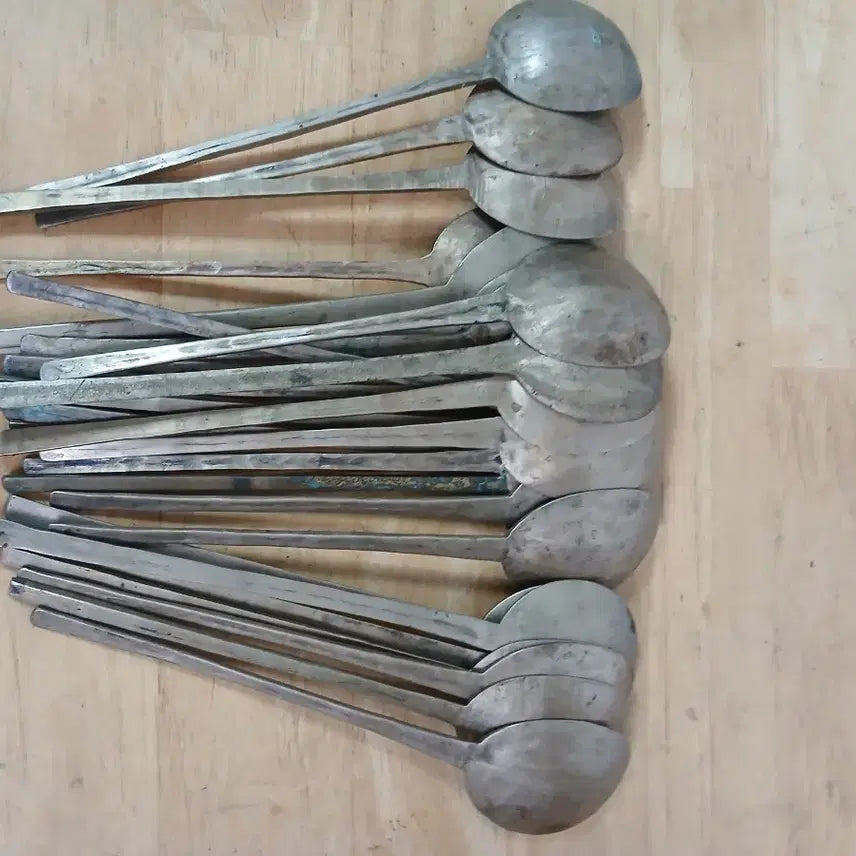 [BUNJANG] Brass Spoon Set (30 pcs) / 놋 숟가락
