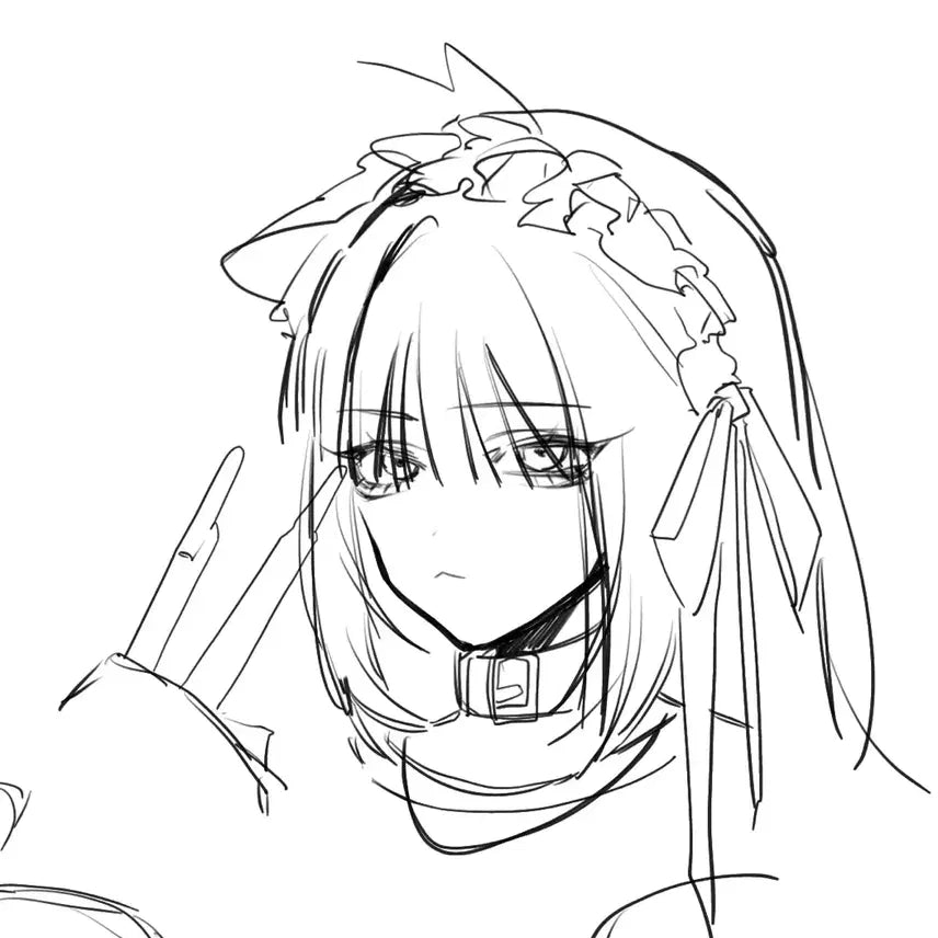 [BUNJANG] Quick Sketch Bust Commission / (빠른마감) 간단낙서두상 커미션