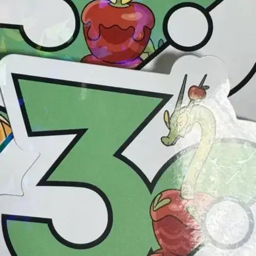 [BUNJANG] Pokemon 30th Anniversary Logo Sticker / 포켓몬 30주년 로고 스티커 과미르 과미드라