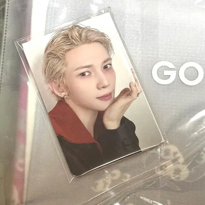 [BUNJANG] ATEEZ Yeosang Golden Hour Part.5 Popup Slogan Towel Photocard Bundle Set / 에이티즈 여상포카포함 골든아워 파트5 팝업 슬로건타월 양도