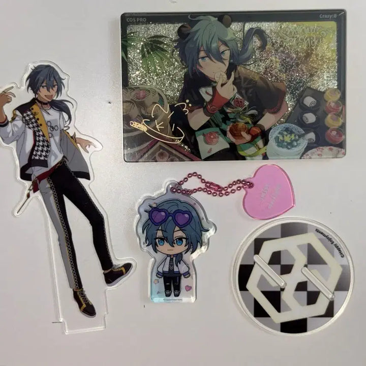 [BUNJANG] Ensemble Stars! Nikki Shiina Full Body Acrylic Standee &amp; Corotto Bundle / 앙스타 시이나 니키 전신아크릴 코롯토 유사 일괄