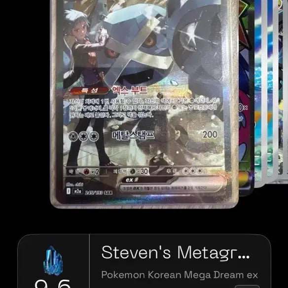 [BUNJANG] Seongho Metagross SAR Card / 성호의 메타그로스 sar