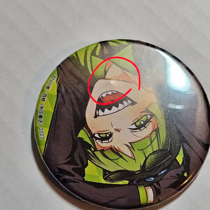 [BUNJANG] Mairimashita! Iruma-kun Comiket C103 Clara "Akuyaku Iryūmachi" Campaign Badge / 악입문 마피아 코미케 c103 캔뱃지 클라라 이루마군