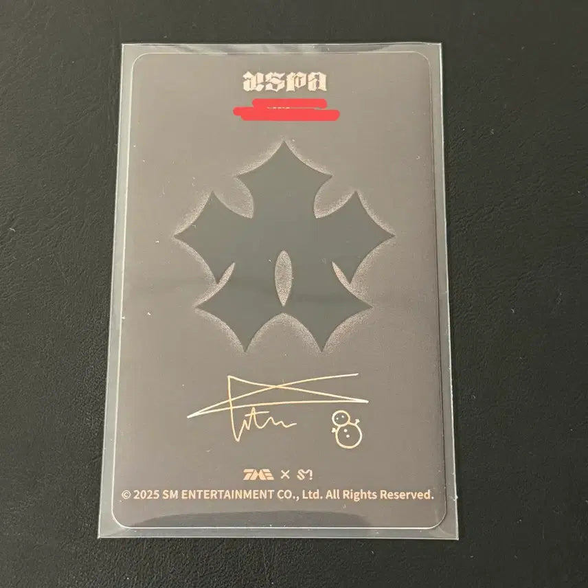 [BUNJANG] Aespa Winter Dirty_Works QQ Music 5-Star Photocard / 에스파 윈터 더티워크 qq 큐큐뮤직 5성 포카