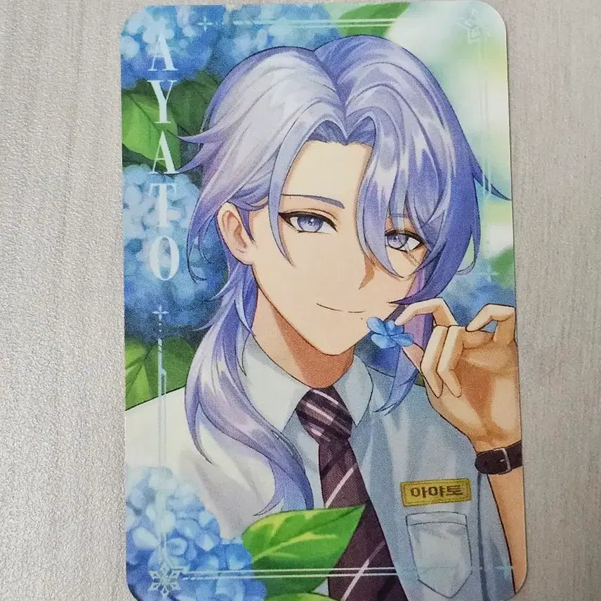 [BUNJANG] Genshin Impact Hologram Photocard Set (Ayaka, Ayato, Wanderer, Nahida, Neuvillette, Furina) / 원신 비공굿 포카세트