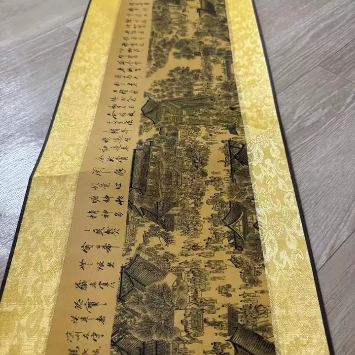 [BUNJANG] Antique Korean Painting Scroll (Chunhwado) / 동양화 족자 옛 그림 춘화도