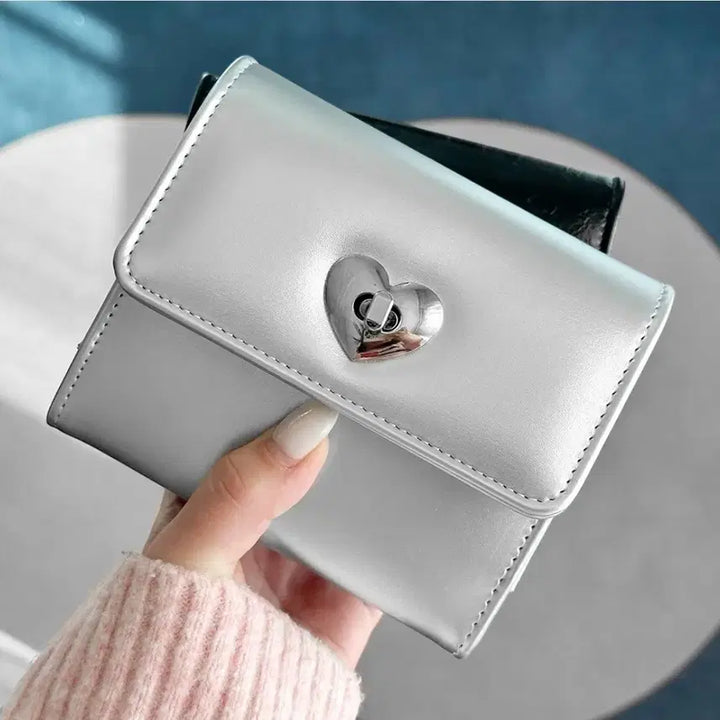 [BUNJANG] Silver Heart Detail Women&