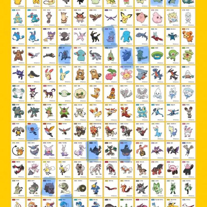 [BUNJANG] Pokemon Stickers Season 3 Bundle / 2024 포켓몬 띠부실 시즌3 일괄팝니다
