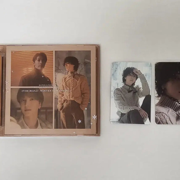[BUNJANG] Super Junior Special Single Album The Road : Winter for Spring [B ver.] Lucky Draw Photocard / 슈퍼주니어 스페셜 싱글 앨범 (sm store 특전 포카)