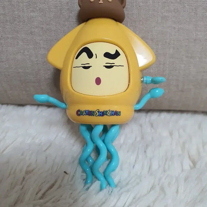 [BUNJANG] Shin-chan &amp; Mange (Ojing-eo Dance) Dancing Figure / 맹구오징어 춤추는 피규어 새상품 동영상있음